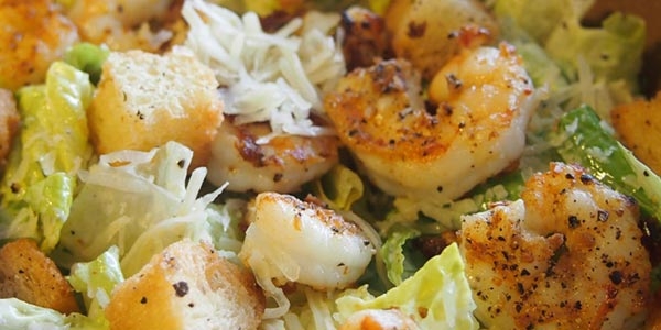 خوراک میگوی دریایی