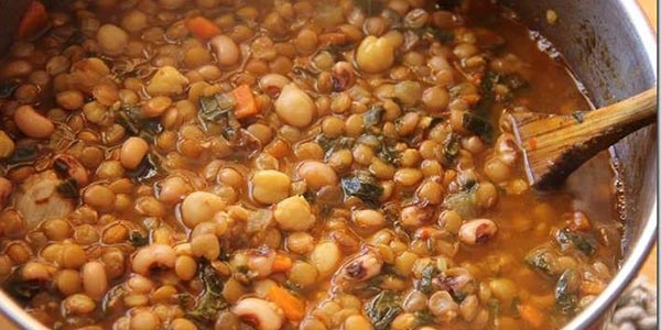 خوراک لوبیا سویا