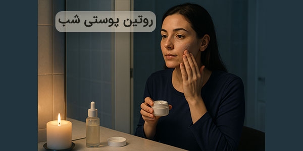 روتین پوستی شب