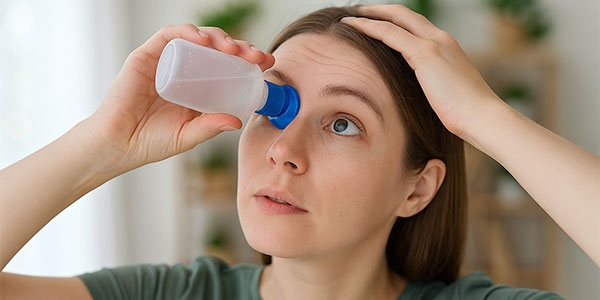 بهترین محلول شستشوی چشم