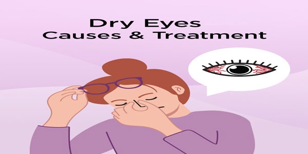 خشکی چشم؛ علت و درمان