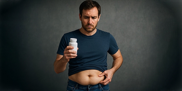 علت و درمان چاقی شکم و پهلو در افراد لاغر