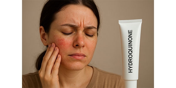عوارض هیدروکینون برای صورت و پوست