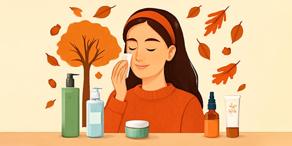 بهترین روتین مراقبت از پوست در پاییز