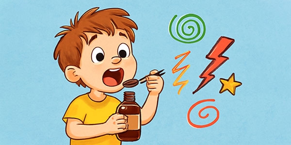 شربت تقویتی برای کودکان بیش فعال