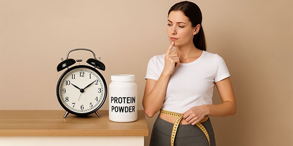 بهترین زمان مصرف پودر پروتئین برای کاهش وزن