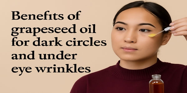 خواص روغن هسته انگور برای دور چشم