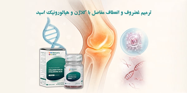 ترمیم غضروف و انعطاف مفاصل با کلاژن و هیالورونیک اسید