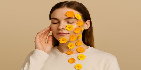 خواص کرم کالاندولا برای جوش صورت