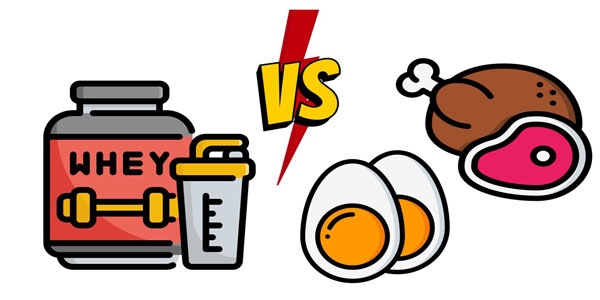 مقايسه پروتئين وى با پروتئين گوشت و تخم مرغ