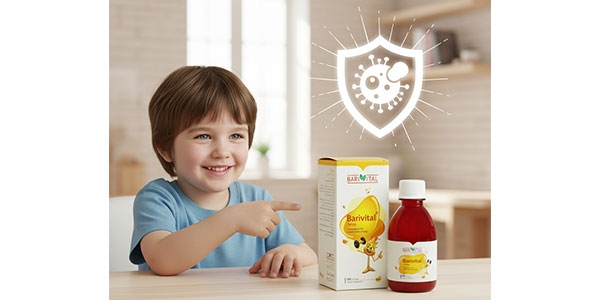 تقویت سیستم ایمنی کودکان با شربت باریویتال
