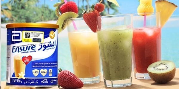 طرز تهیه اسموتی استوایی با پودر Ensure