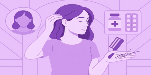 ریزش مو در زنان