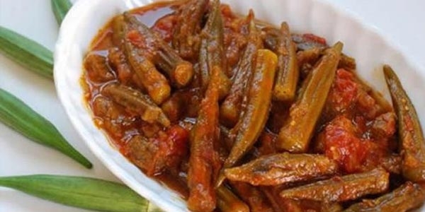 خورش بامیه رژیمی