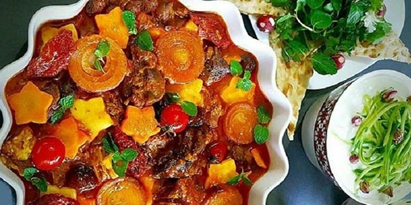 خوراک تاس کباب رژیمی