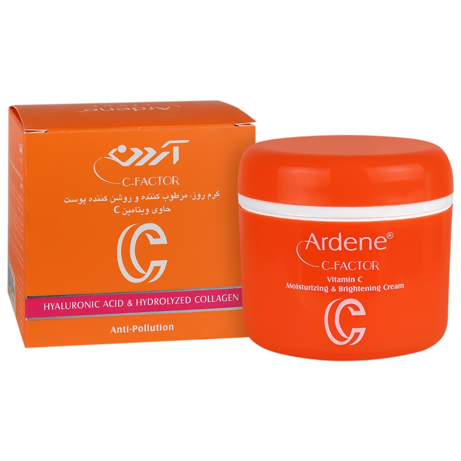 کرم روز مرطوب کننده و روشن کننده ویتامین سی