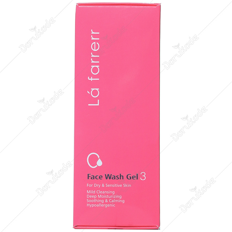 ژل شستشوی صورت پوست های خشک و حساس 3