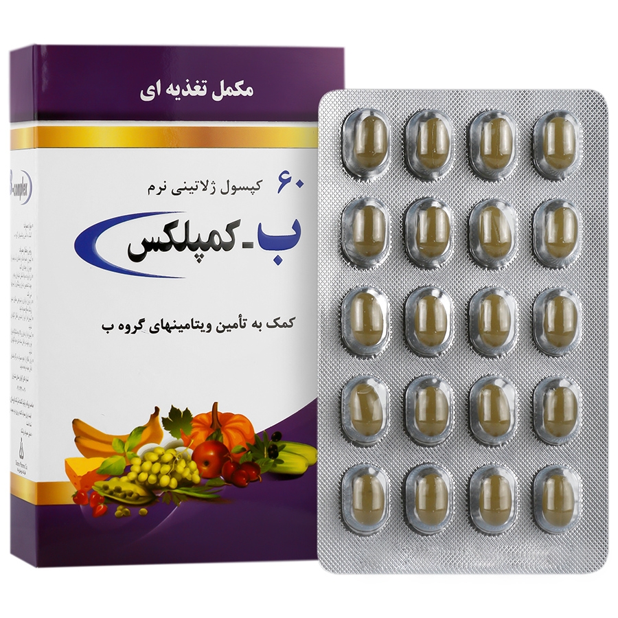 ب کمپلکس دانا 60 عدد