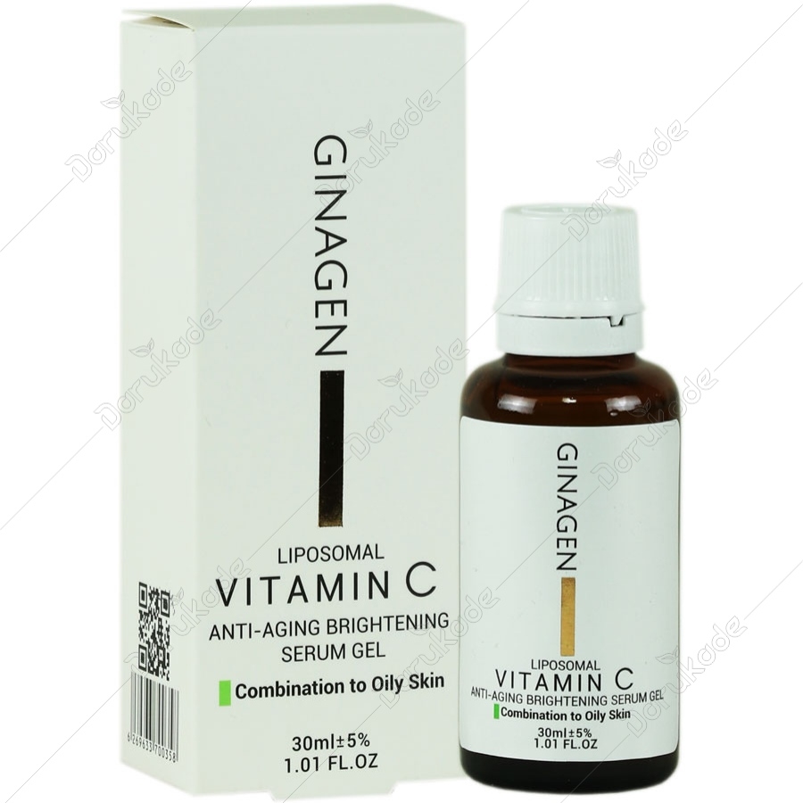 ژل سرم ویتامین سی پوست چرب