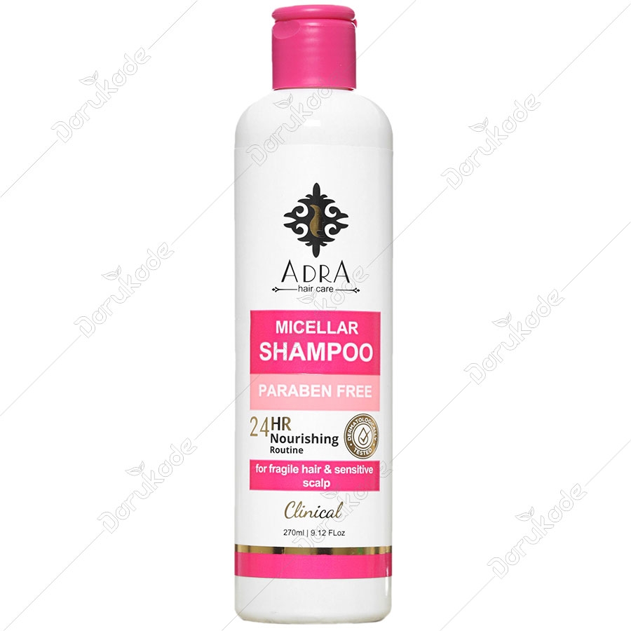 شامپو آدرا حاوی روغن مورینگا