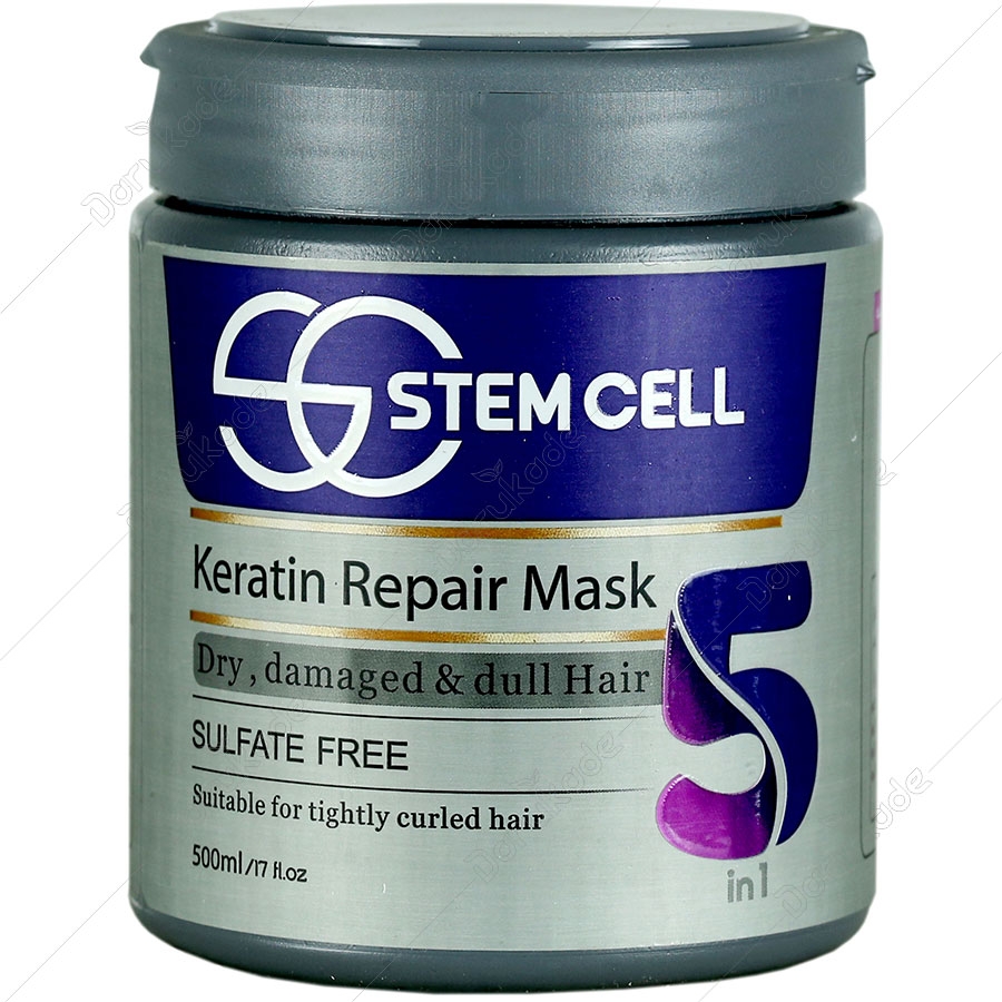 ماسک مو کراتینه 5 در 1 موی خشک و آسیب دیده