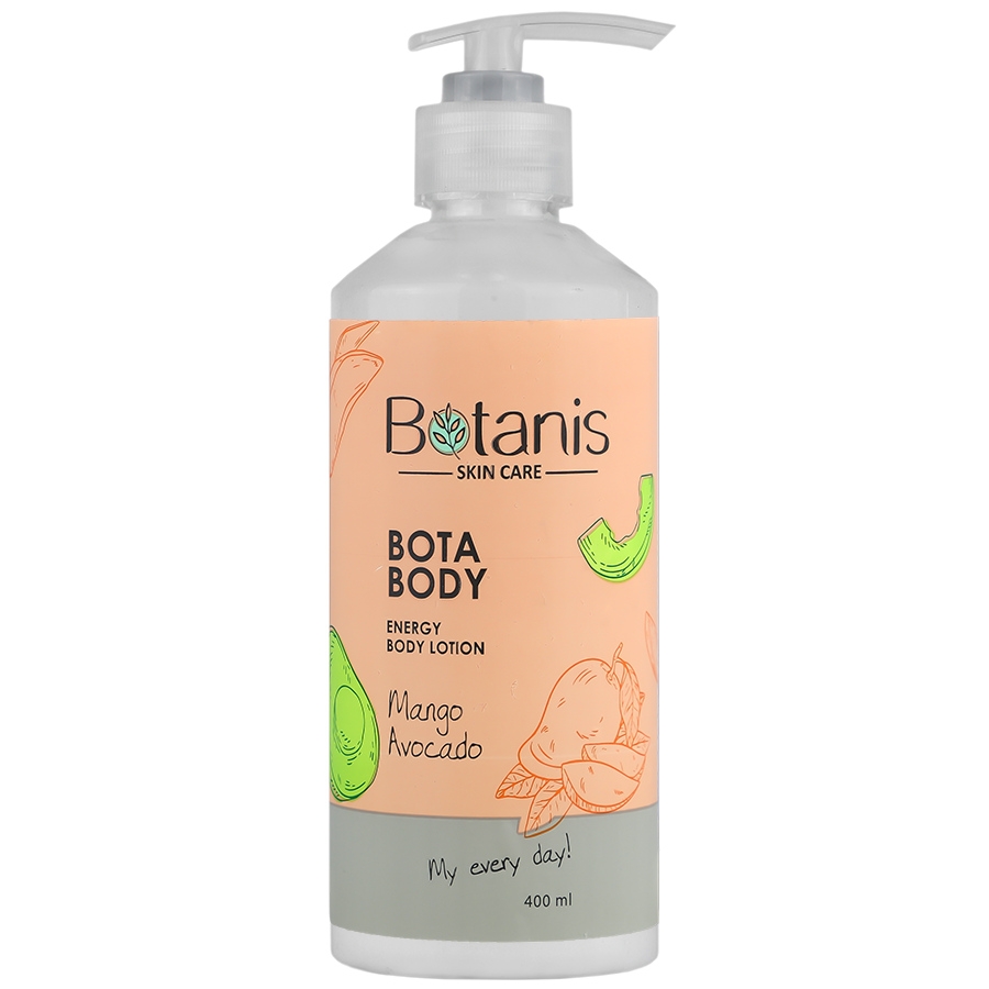 لوسیون بدن انبه و روغن آووکادو بوتابادی