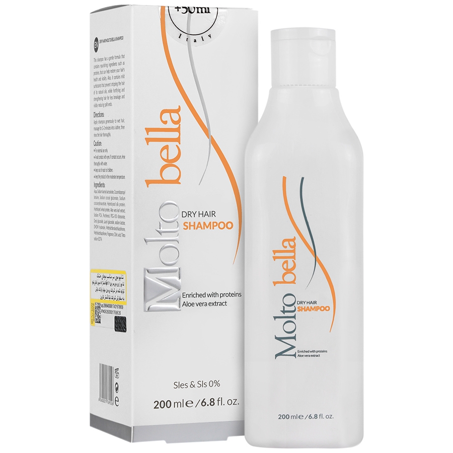 شامپو مولتو بلا موی خشک 