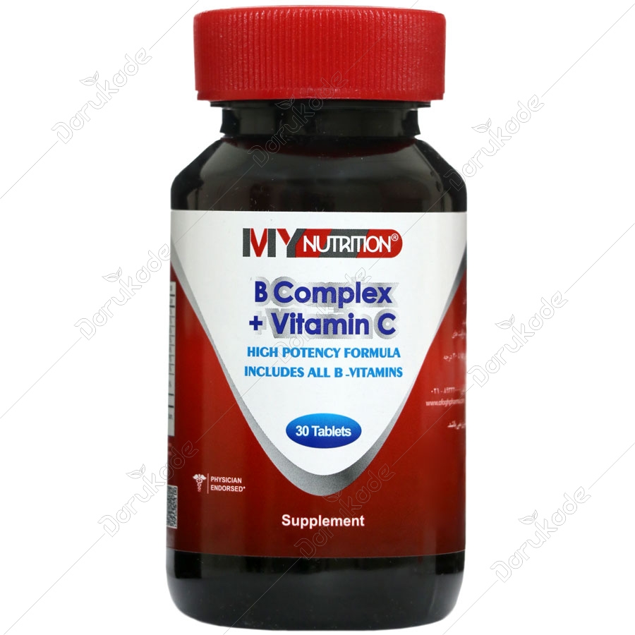 ب کمپلکس و ویتامین سی 30 عددی