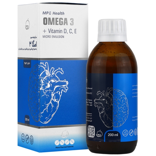 امگا3 و ویتامین دی و سی و ای