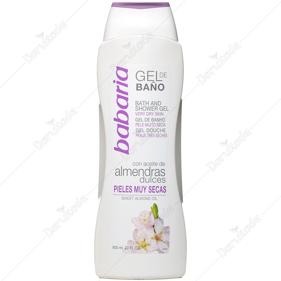 شاور ژل حاوی روغن بادام