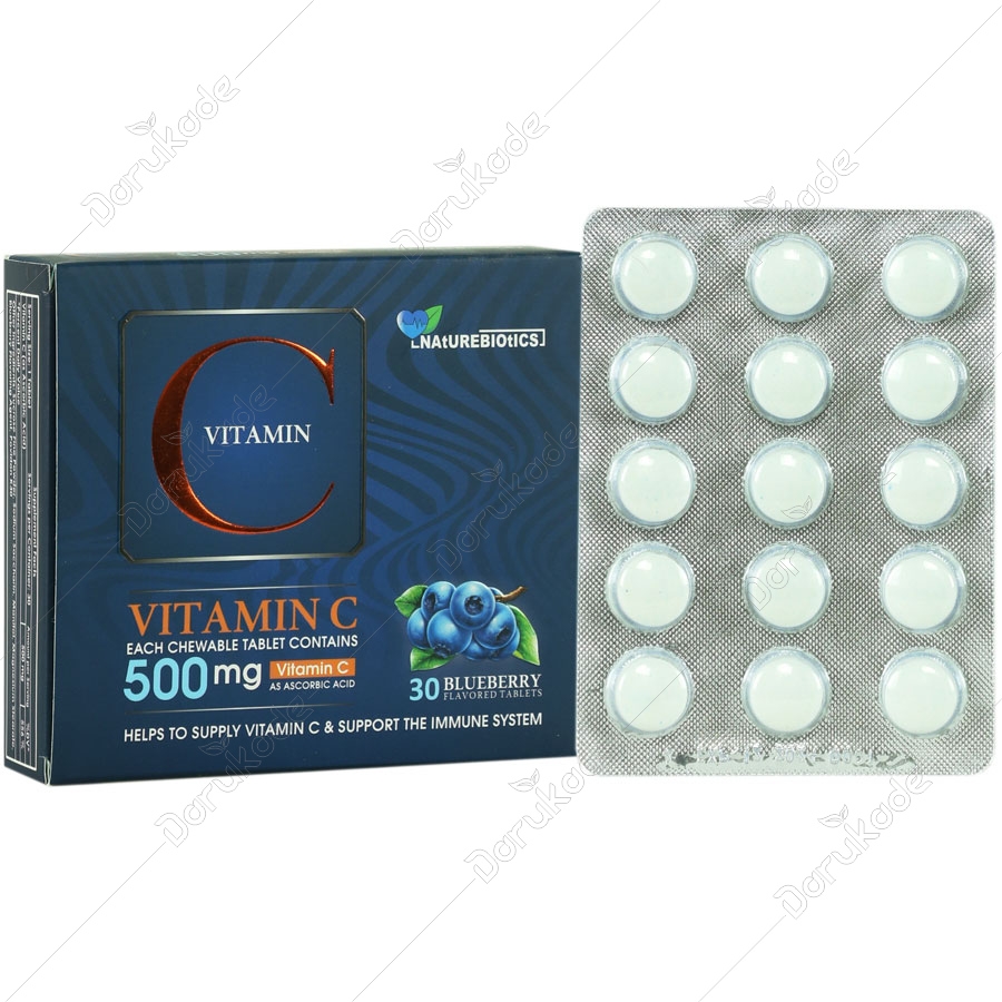 ویتامین سی نیچر بایوتیکس 500 میلی گرم