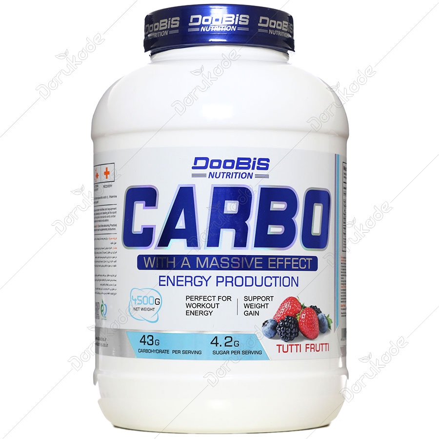 کربو 100% انرژی بوستر 4500 گرم توتی فروتی