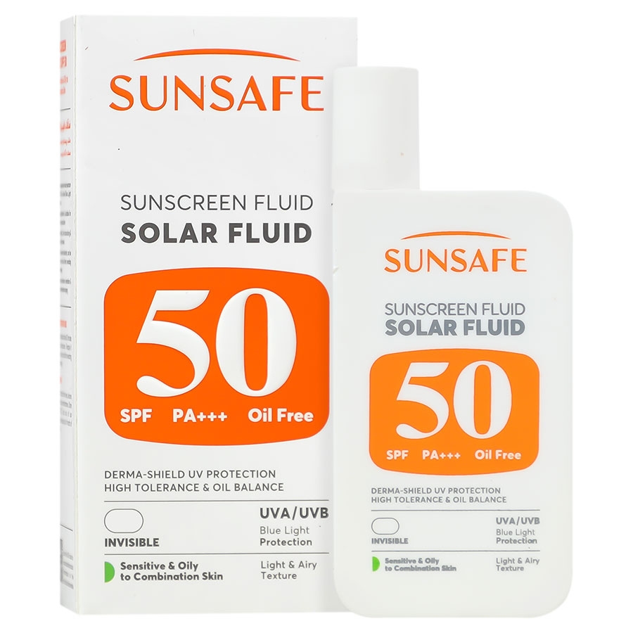 ضد آفتاب سولار فلوئید SPF50
