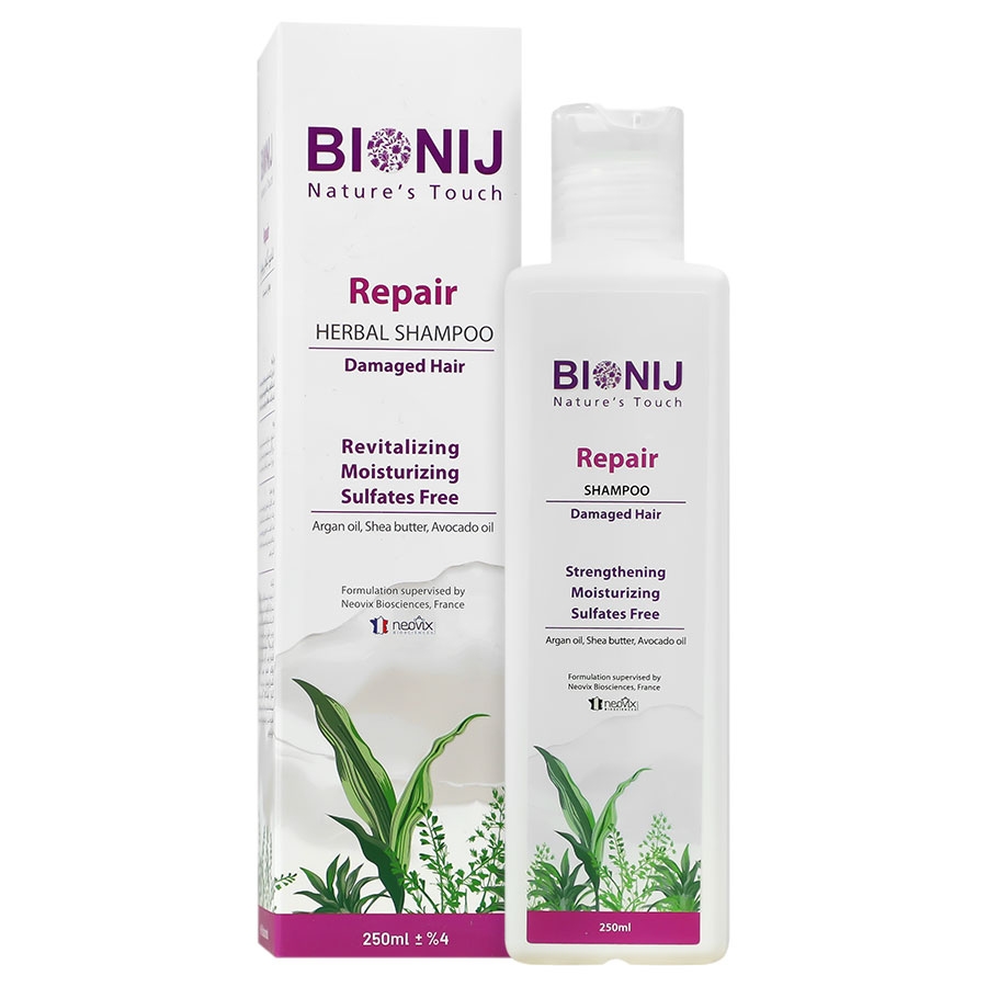 شامپو گیاهی موهای آسیب دیده