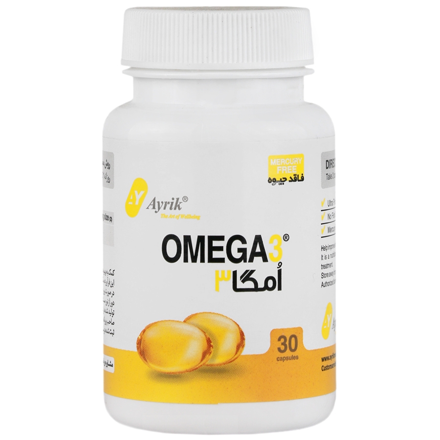 امگا 3 آیریک 30 عددی