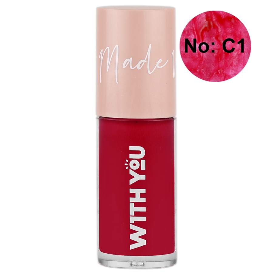 تینت لب و گونه کرمی پیونی