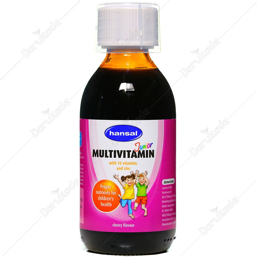 شربت مولتی ویتامین جونیور