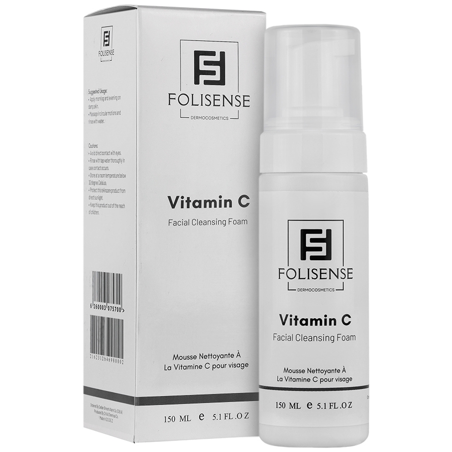 فوم شستشوی صورت فولی سنس ویتامین سی