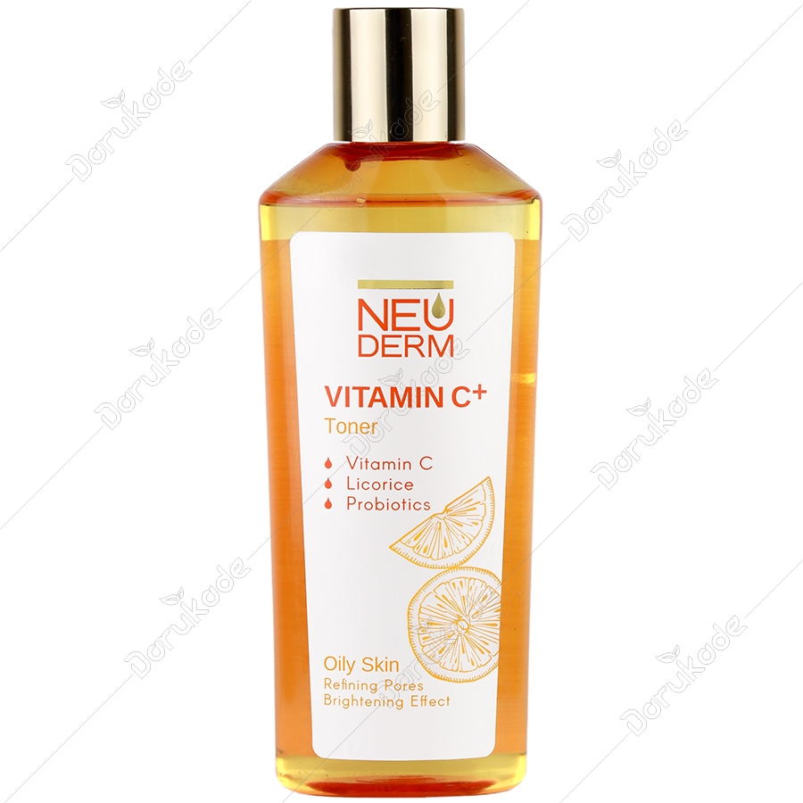 تونر ویتامین سی پلاس پوست چرب