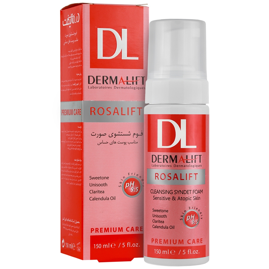 فوم شستشوی صورت رزالیفت