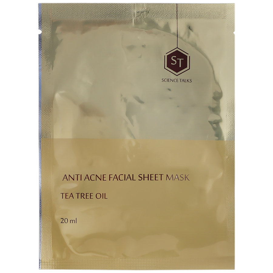 ماسک صورت ورقه ای ضد جوش روغن درخت چای