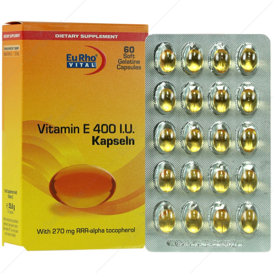 ویتامین ای یوروویتال 400 واحدی