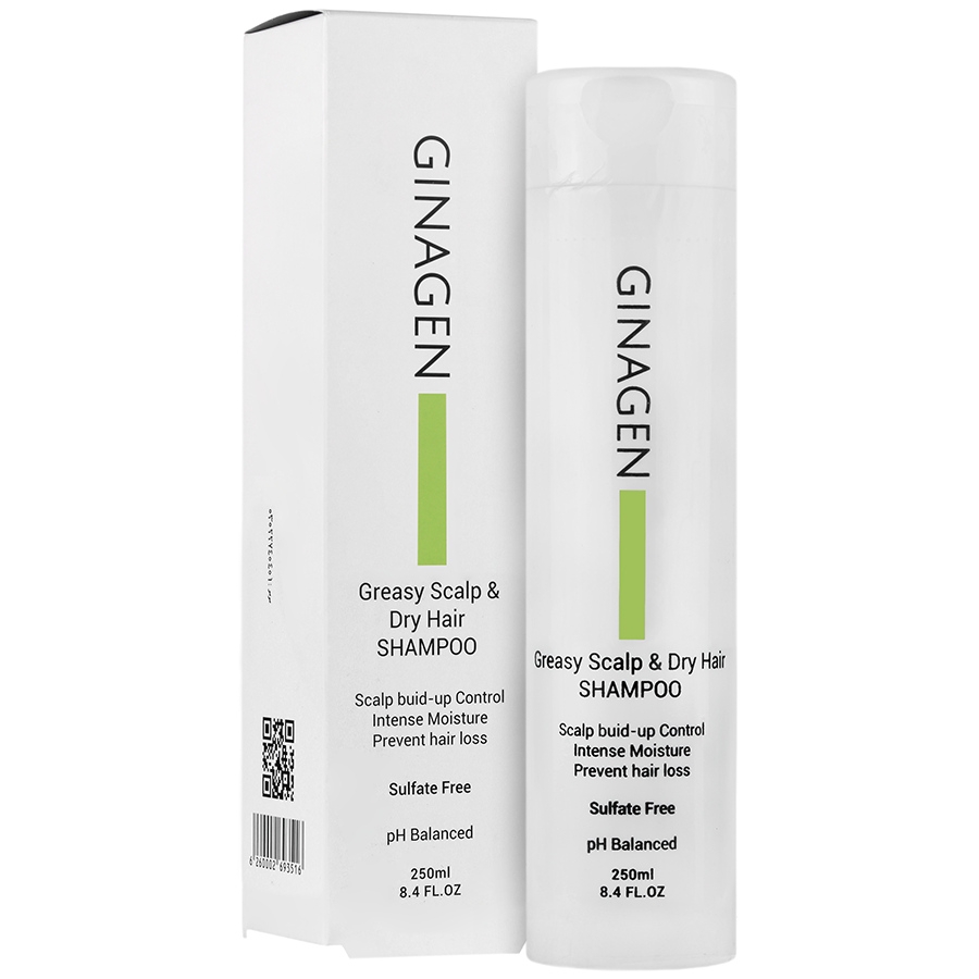 شامپو کف سر چرب و ساقه موی خشک