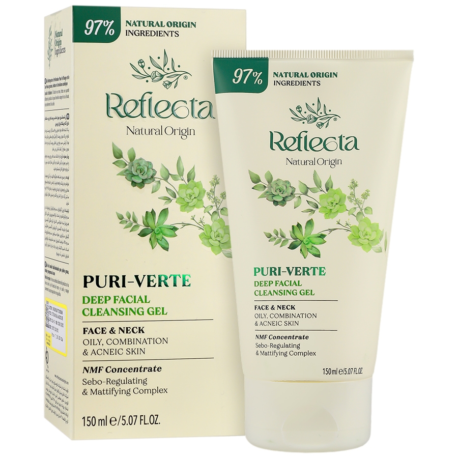 ژل شستشوی صورت پوست چرب پیوری ورته