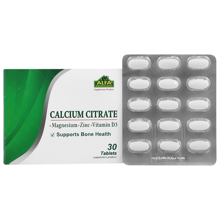 کلسیم سیترات آلفا