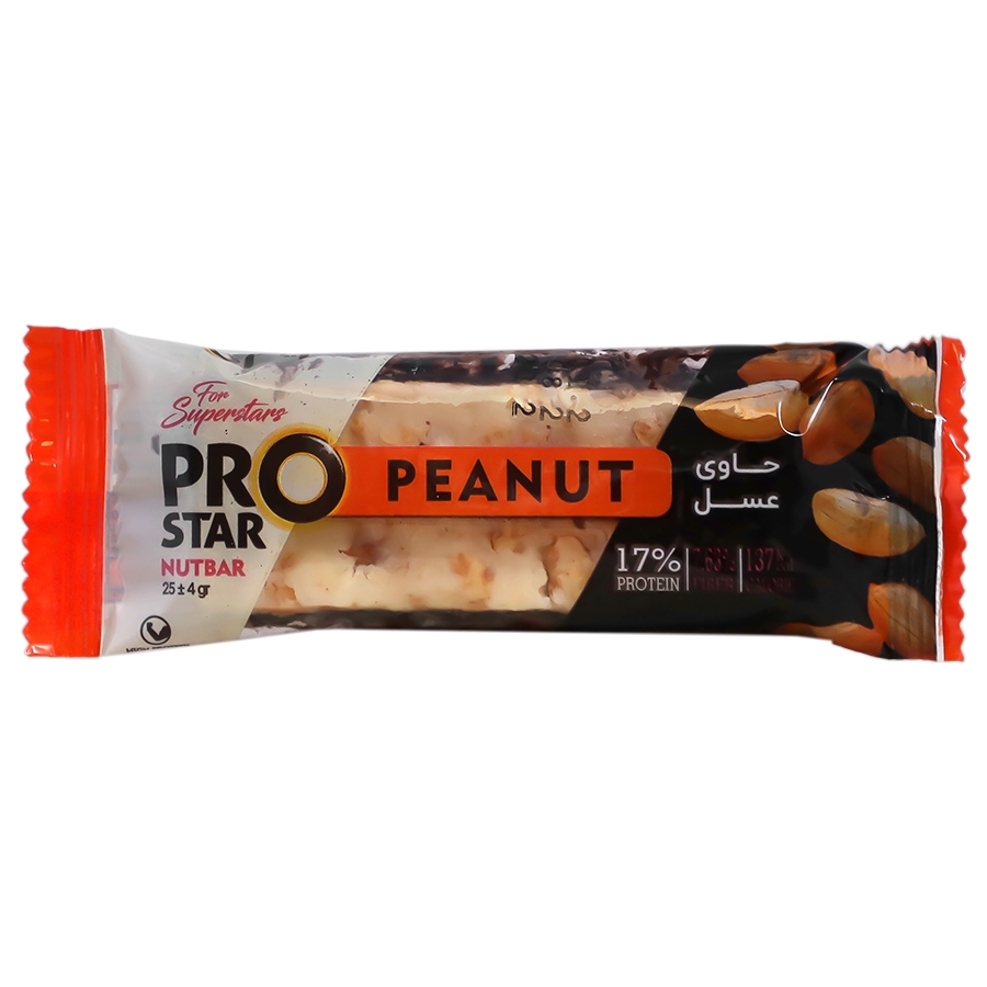 نات بار بادام زمینی فشرده