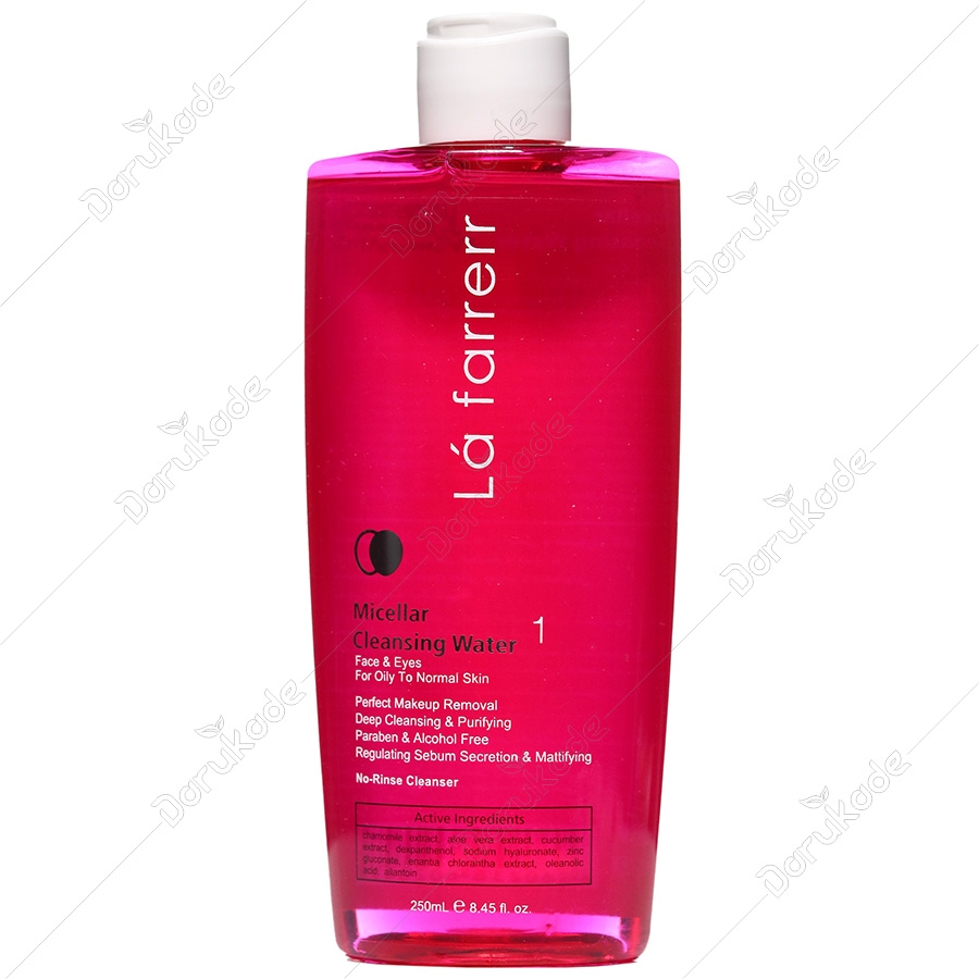 محلول پاک کننده آرایش و صورت 1