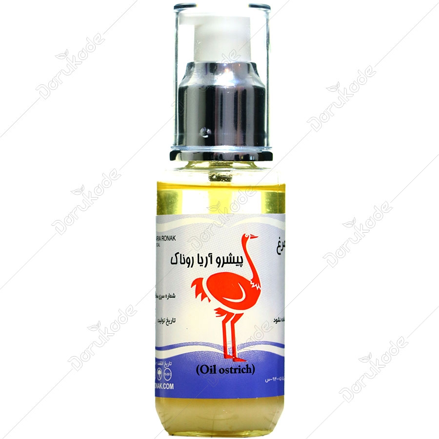 اسپری روغن شتر مرغ پیشرو آریا روناک