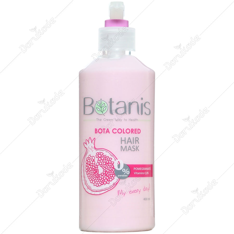 ماسک موهای رنگ شده با آبکشی بوتا کالرد