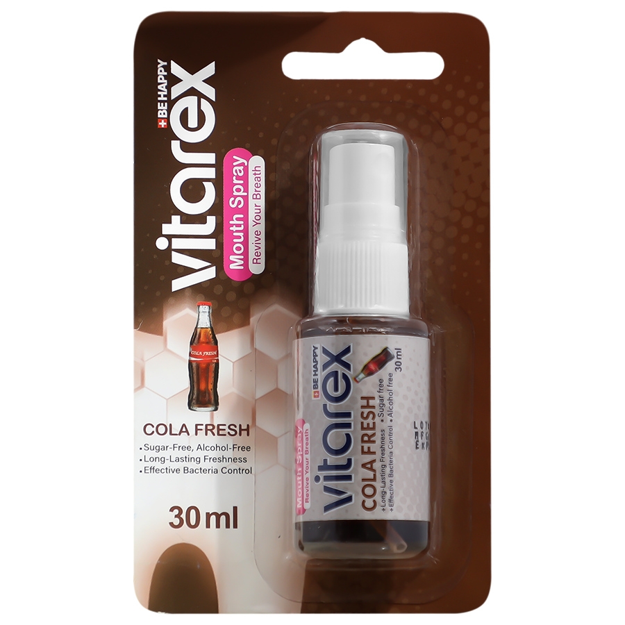 اسپری خوشبو کننده دهان ویتارکس کولا فرش